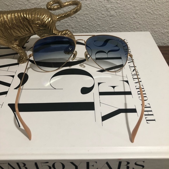 Ray Ban Aviators- Blue Gradient - Picture 3 of 3